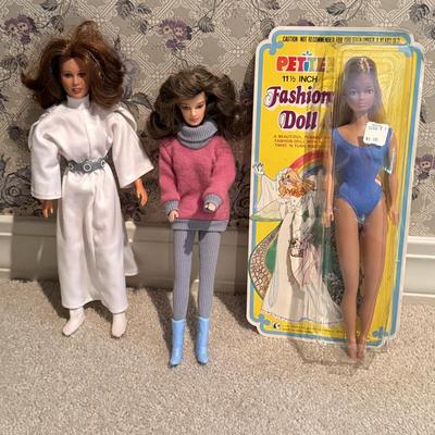 Star Wars Princess Leia and Other Dolls from the 1980’s (3PB-DZ)