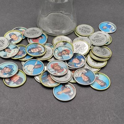 1987 Topps Baseball Cap Tokens (48)