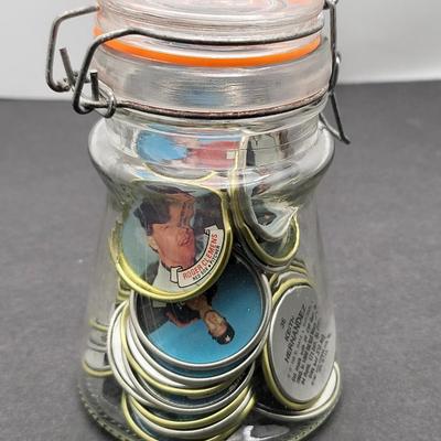 1987 Topps Baseball Cap Tokens (48)