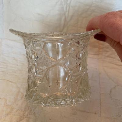 Fenton large daisy & button top hat