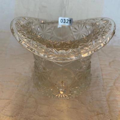 Fenton large daisy & button top hat