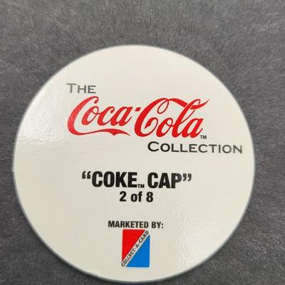 Coca Cola Cardboard Caps & 1993 Trading Cards