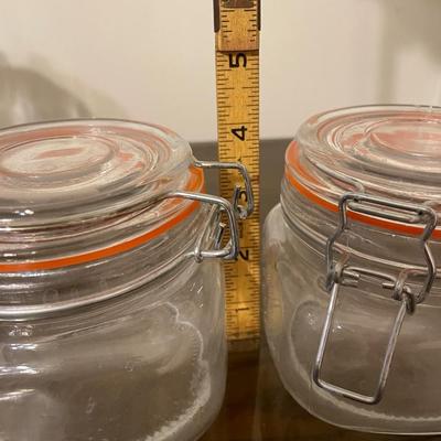 2 small canisters