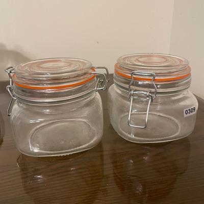2 small canisters