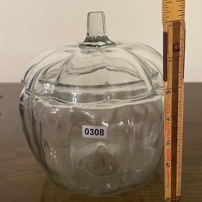 Anchor Hocking pumpkin jar