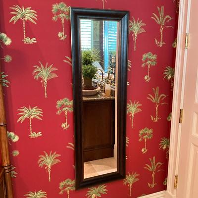 600 Black Framed Dressing Mirror