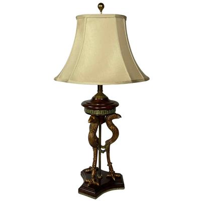 610 Maitland Smith Neoclassical Bird Lamp