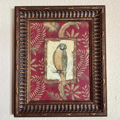 619 Set of Four Decorative Palm Pictures