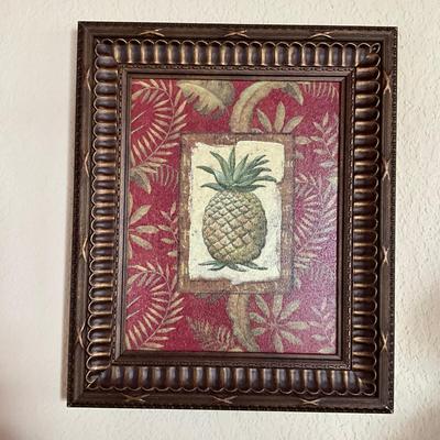 619 Set of Four Decorative Palm Pictures