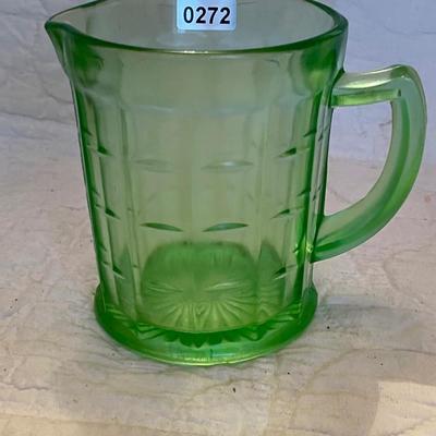 Colonial block uranium pitcher