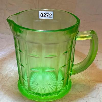 Colonial block uranium pitcher