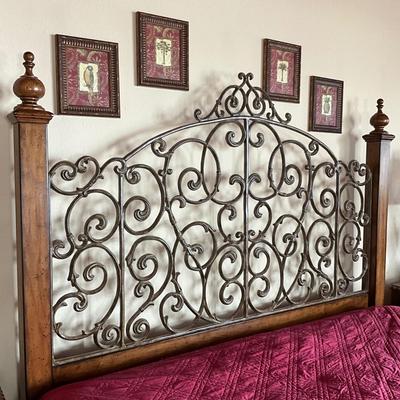 620 Lexington Furniture Southern Living King Four Poster Iron Bed