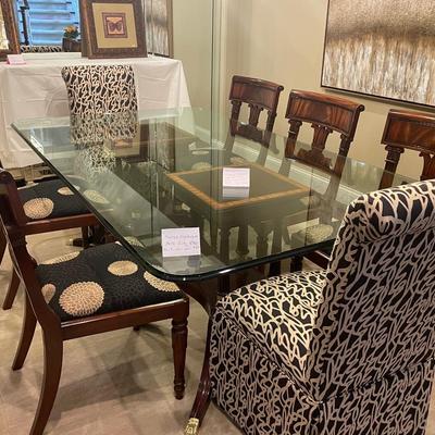 Mahogany Dining Pedestal Table