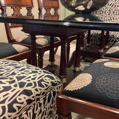 Mahogany Dining Pedestal Table