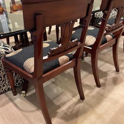 Mahogany Dining Pedestal Table