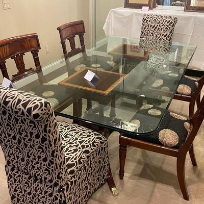Mahogany Dining Pedestal Table