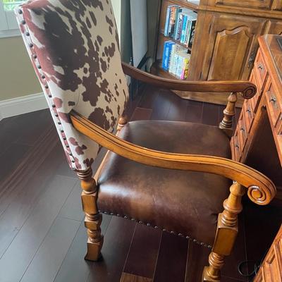 Cow Print Accent Chair