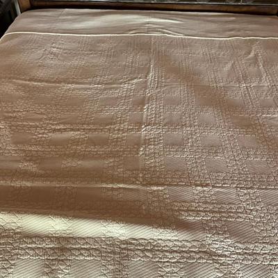 624 Bloomingdale King Mintgreen Blanket/Coverlet