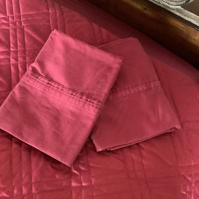 626 Ralph Lauren King Coverlet w/ King Sheet Set