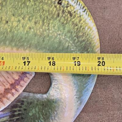 Vintage Winchester Fishing Lures Cardboard Advertising Deco
