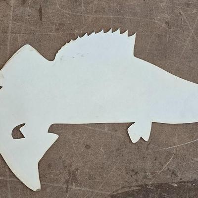 Vintage Winchester Fishing Lures Cardboard Advertising Deco