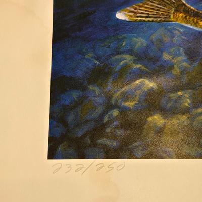 Pencil Signed & Numbered "Night 'Eyes" by VIRGIL BECK