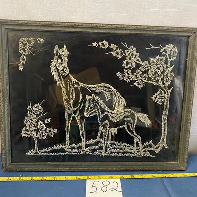 Vintage Horse Needlework