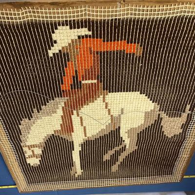 Buckaroo Rug Wall Hanging