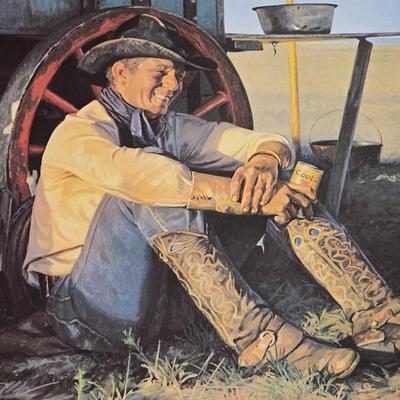 1982 Gordon Snidow Coors Beer Advertising Print