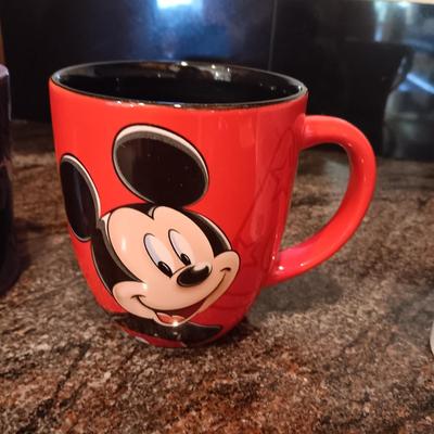 3 DISNEY COFFEE MUGS