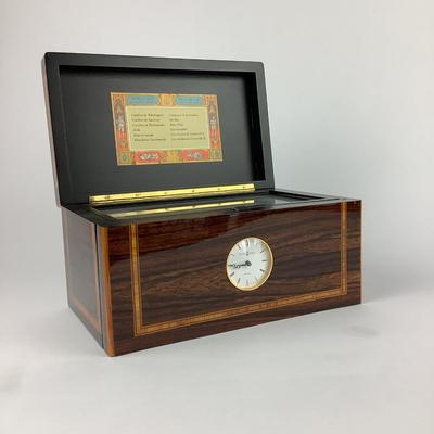 649 Reuge Music Box & Clock