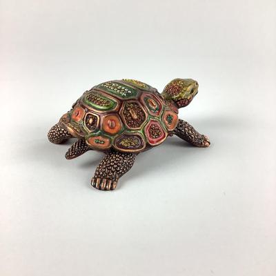 654 Jay Strongwater Jeweled Covered Turtle