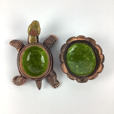 654 Jay Strongwater Jeweled Covered Turtle