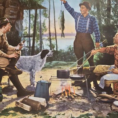 Vintage Falstaff Beer Advertising Print
