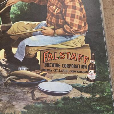 Vintage Falstaff Beer Advertising Print