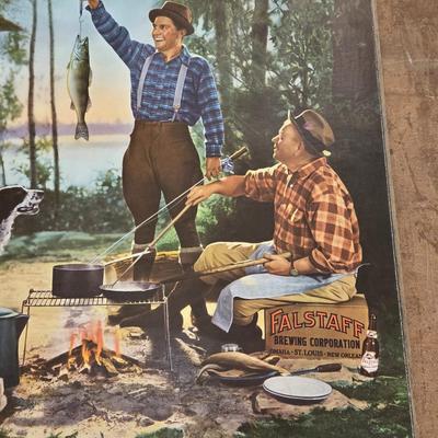 Vintage Falstaff Beer Advertising Print