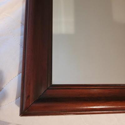 Wooden Framed Beveled Mirror (3GB2-CE)