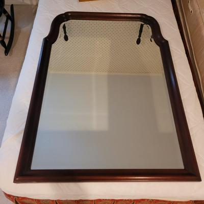 Wooden Framed Beveled Mirror (3GB2-CE)