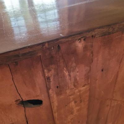 Antique Colonial Style Five Drawer Dresser (3GB1-CE)