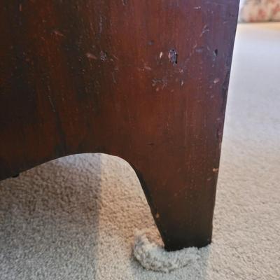 Antique Colonial Style Five Drawer Dresser (3GB1-CE)