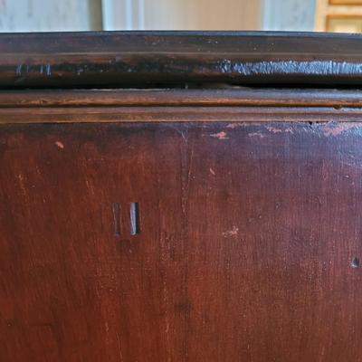 Antique Colonial Style Five Drawer Dresser (3GB1-CE)