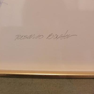 Signed Rosario Baxter Watercolor Print 82/1000 and More (3GB1-CE)