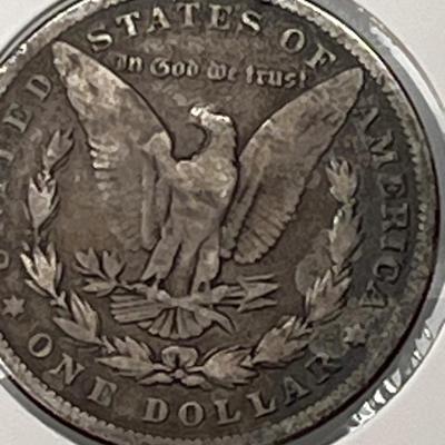 1880 Morgan Silver Dollar Coin