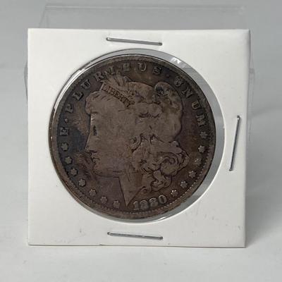 1880 Morgan Silver Dollar Coin