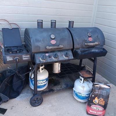 CHAR GRILLER DUO - GAS AND CHARCOAL GRILL