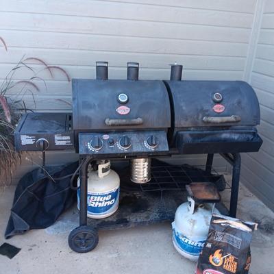 CHAR GRILLER DUO - GAS AND CHARCOAL GRILL