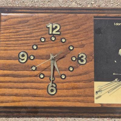 Vintage Snap-On & Mercedes Clock