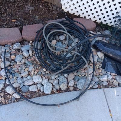 LATTICE, CHICKEN WIRE, FENCING, ROLL OF PLASTIC SHEETING AND MORE