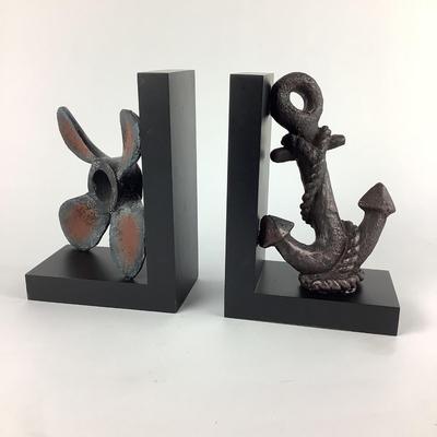 669 Anchor/Propeller Composite Bookends
