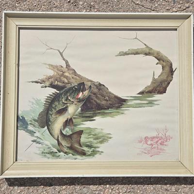 Antique Print by Fred Sweney
